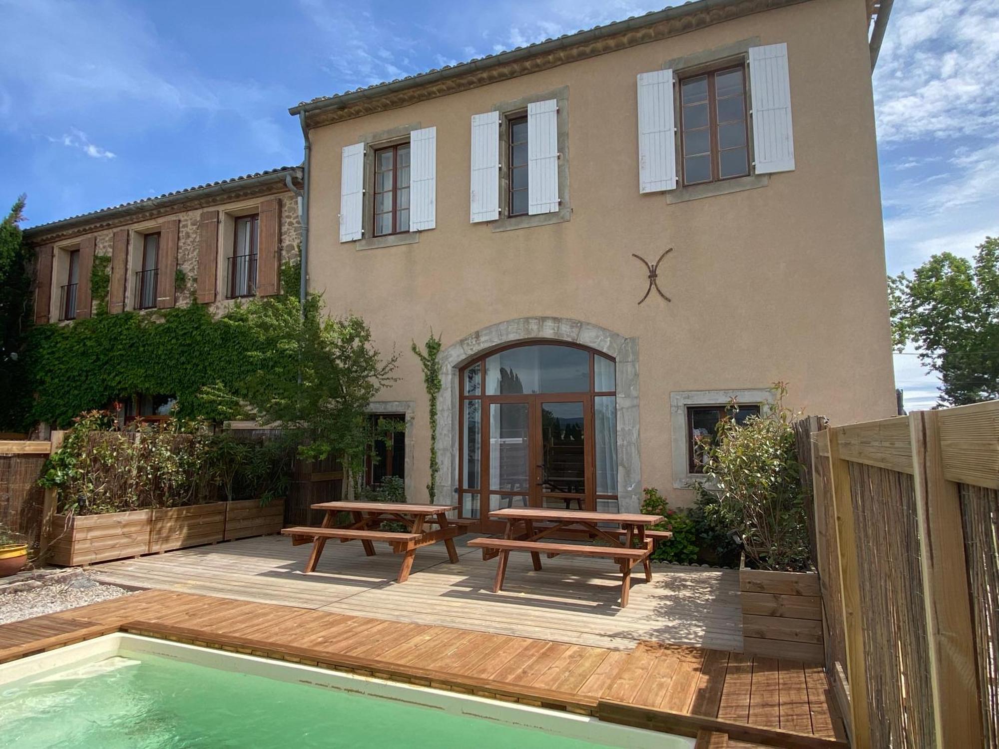 Maison, Canal Du Midi Piscine Homps  Exteriör bild