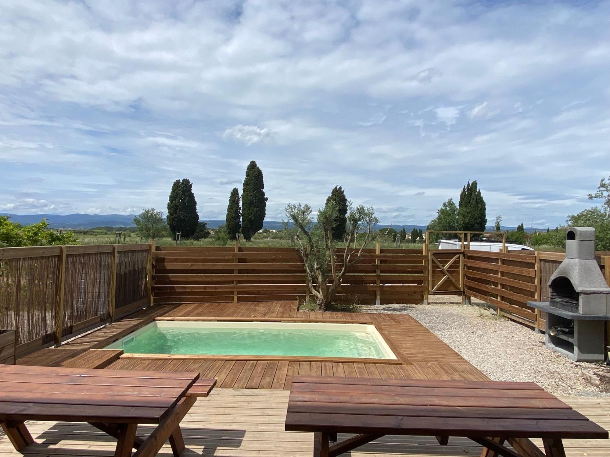 Maison, Canal Du Midi Piscine Homps  Exteriör bild