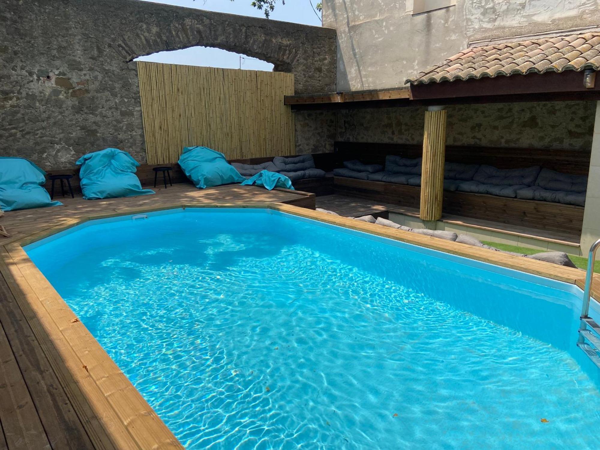 Maison, Canal Du Midi Piscine Homps  Exteriör bild