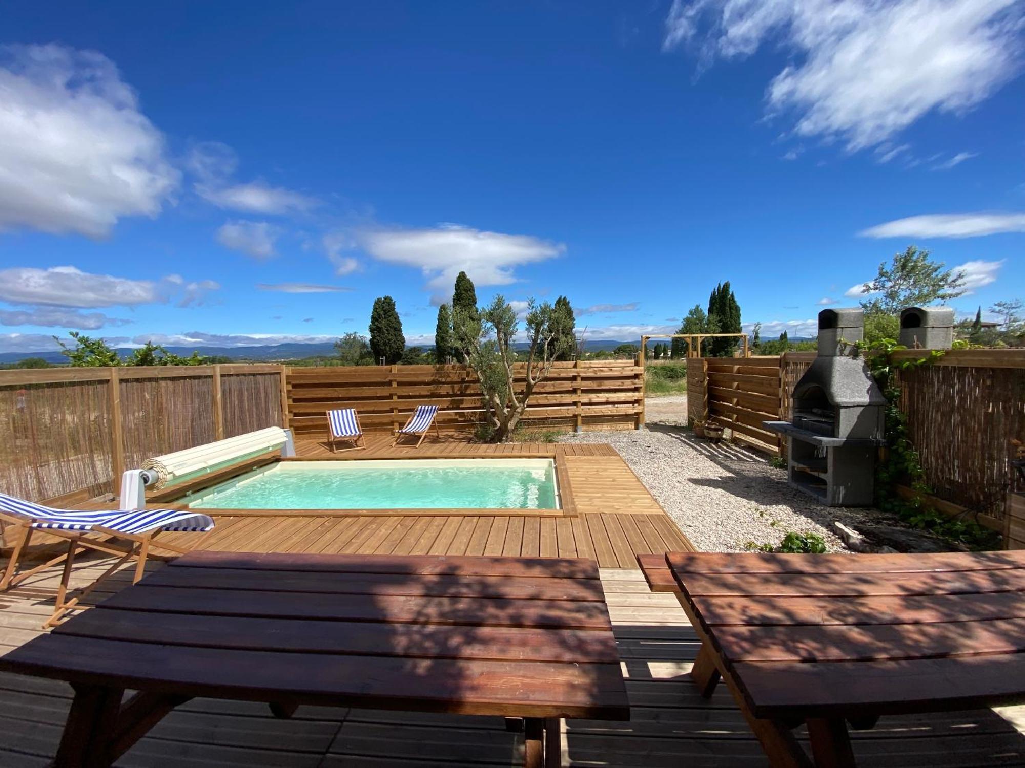 Maison, Canal Du Midi Piscine Homps  Exteriör bild